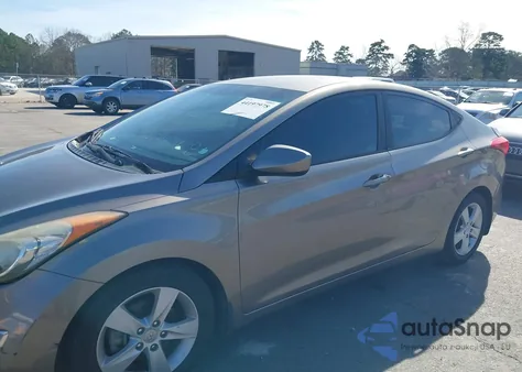 2013 Hyundai Elantra Gls из США, поврежденный, VIN 5NPDH4AE7DH379311